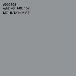#929598 - Mountain Mist Color Image